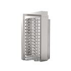 Retractable Access Control Turnstile 304 Stainless Steel Swing Gate with infrared sensor