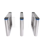 SUS316 304 Face Recognition Turnstile Subway RFID Flap Barrier Access Control System
