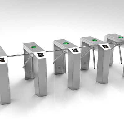 Mechanisim Three Arm Turnstile Rainproof Access Control Security Systems ISO Certified