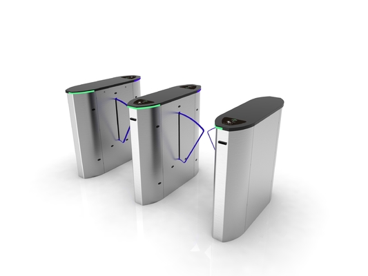 Bi-Directional Flap Barrier Turnstile RFID Gate Entry Systems CE Certificate