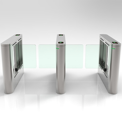 Intelligent Brushless Swing Barrier Turnstile Gate With Face Recognition Three Roller