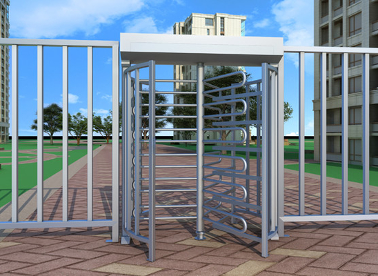 650mm Access Control Turnstile RS485 AC220V/110V SUS304 Access Control Barrier