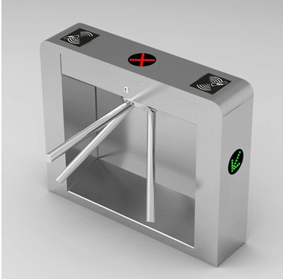Automatic System Tripod Turnstile Gate Stainless Steel 304 Bi Direction